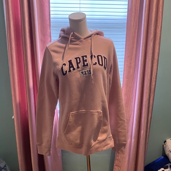 Cape Cod Pink Hoodie Sweatshirt - Picture 1 of 2